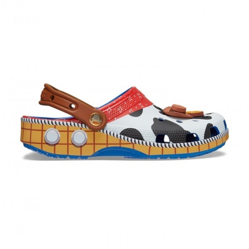 Men CROCS Classic Clog in White, Brown, Red, Yellow & Blue Men